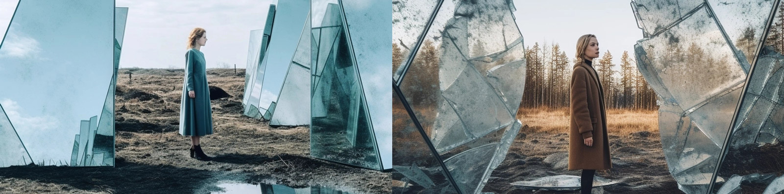 未来主义人物场景Midjourney关键词