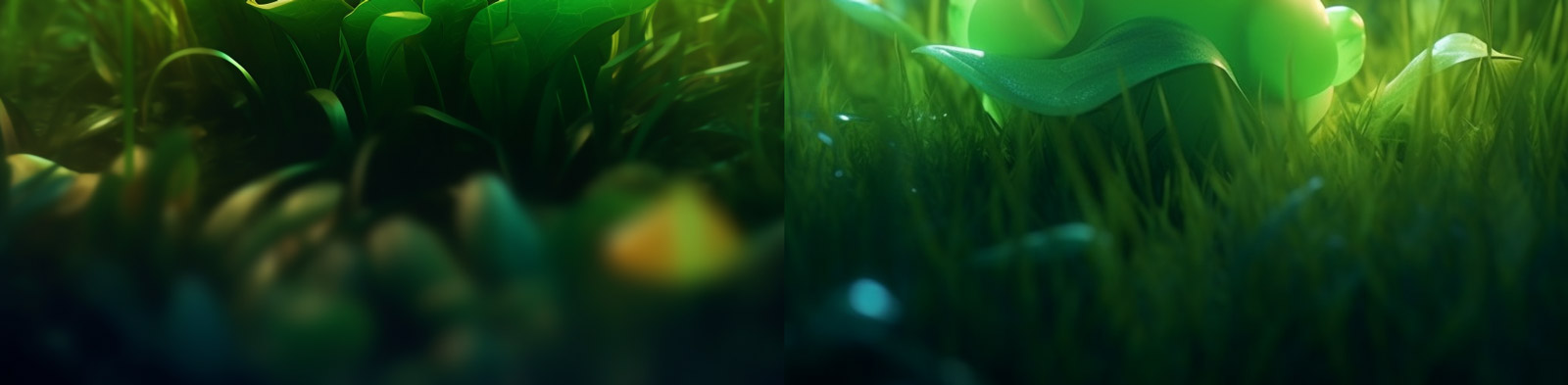 可爱绿色精灵形象Midjourney关键词