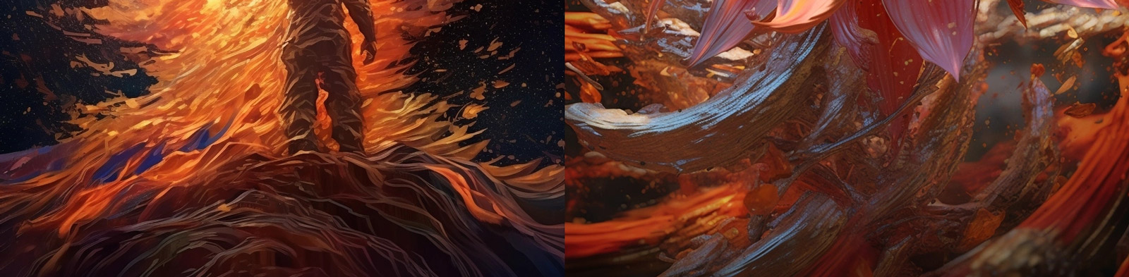 超级赛亚人火焰变身midjourney关键词