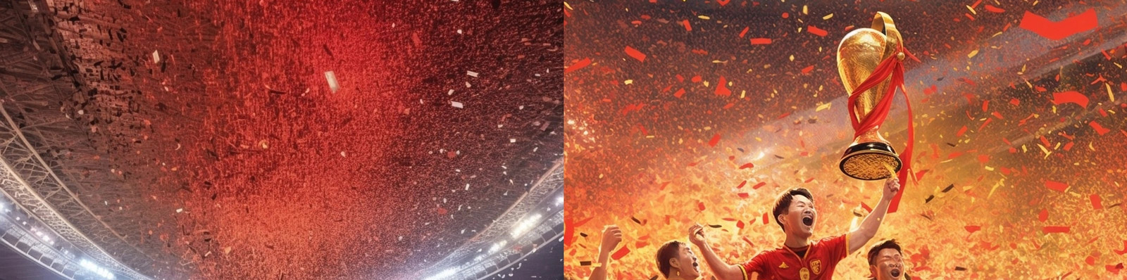 足球世界杯冠军场景Midjourney关键词