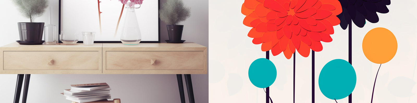 极简主义室内装饰画Midjourney关键词