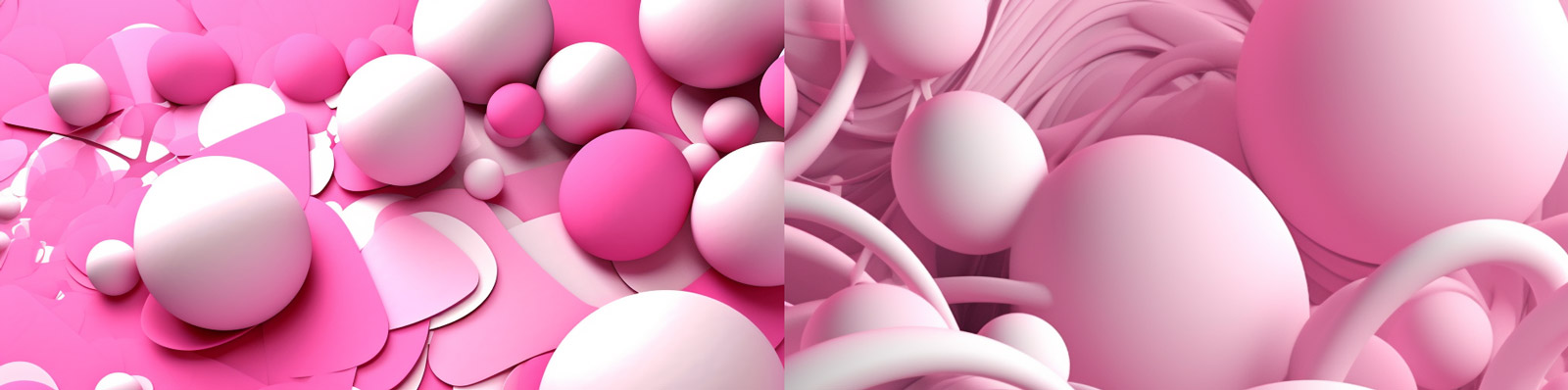 抽象彩色球体空间背景Midjourney关键词