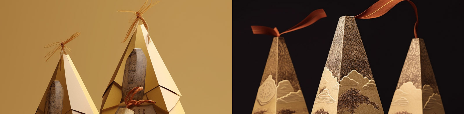 高端粽子包装设计Midjourney关键词