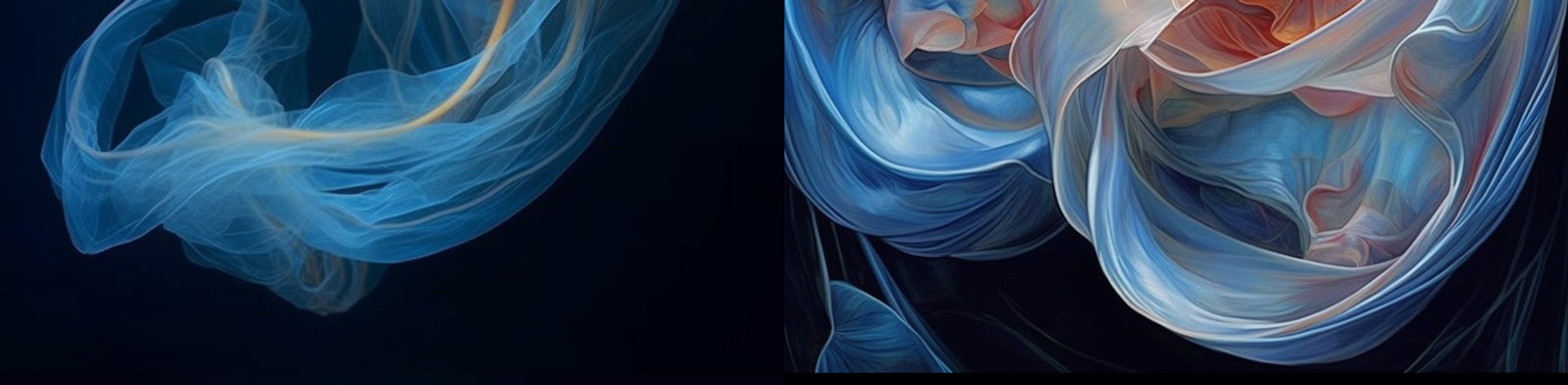 洛可可透明鲜花丝绸Midjourney关键词