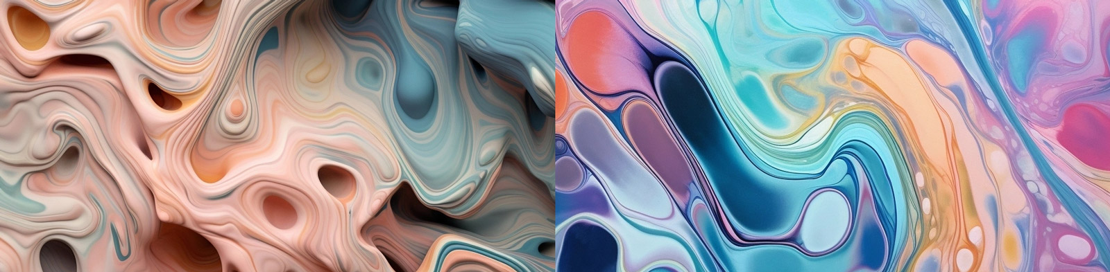 粉彩抽象喷漆图案Midjourney关键词