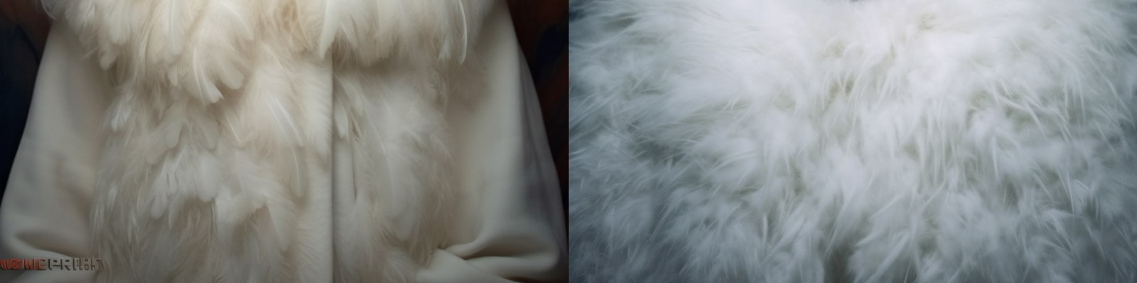 皮草羽毛服装摄影Midjourney咒语