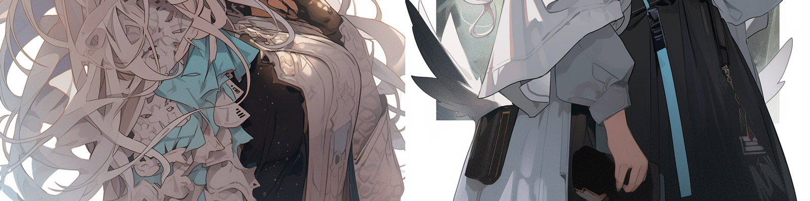 动漫卡通女孩形象midjourney咒语