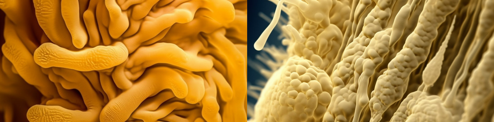 显微镜下的细菌Midjourney咒语