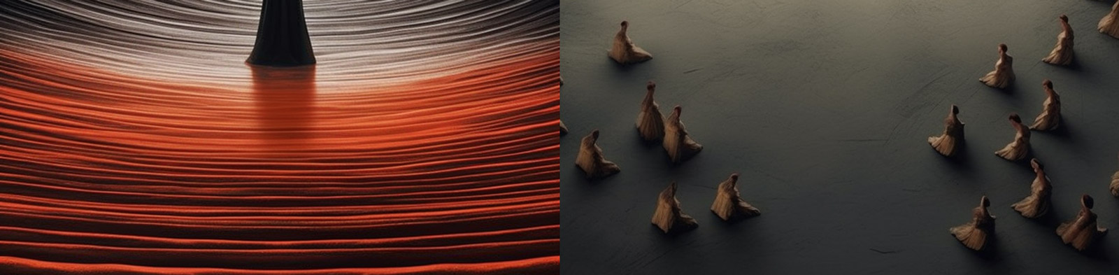 艺术舞蹈女孩背影midjourney关键词