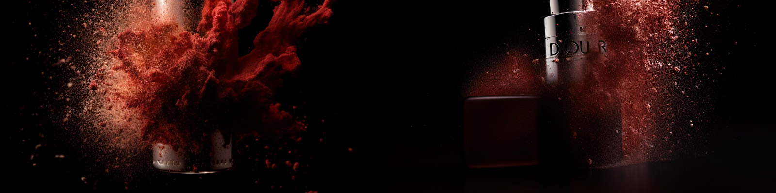 创意迪奥口红广告摄影midjourney咒语