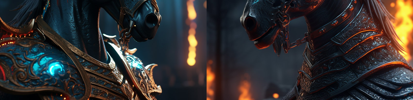 黑马盔甲骑士Midjourney咒语