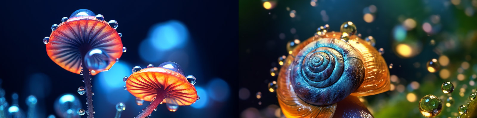 梦幻神奇自然蜗牛Midjourney咒语