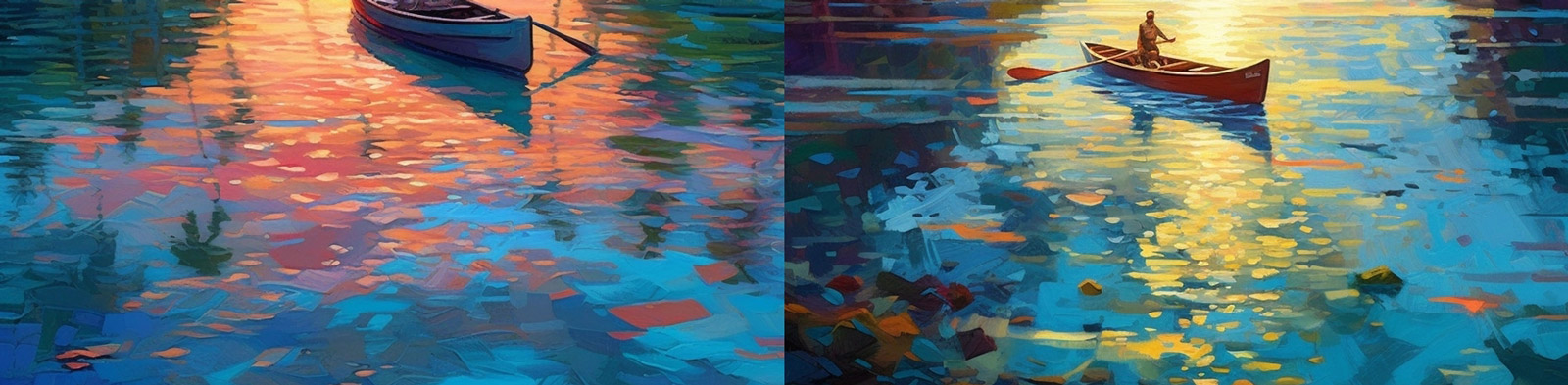 海岛沙滩小船景观midjourney关键词