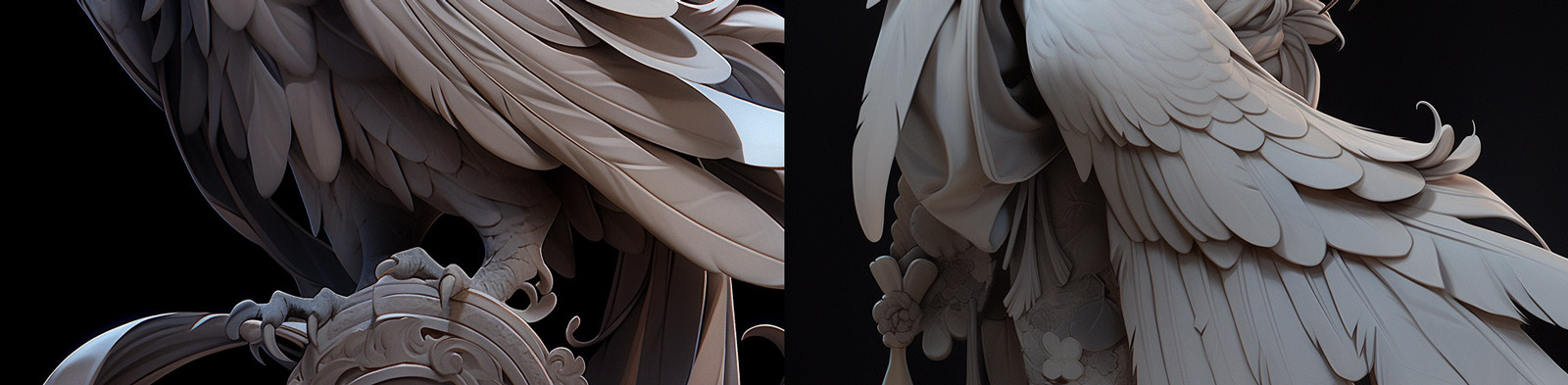 拟人化凤凰艺术模型Midjourney咒语