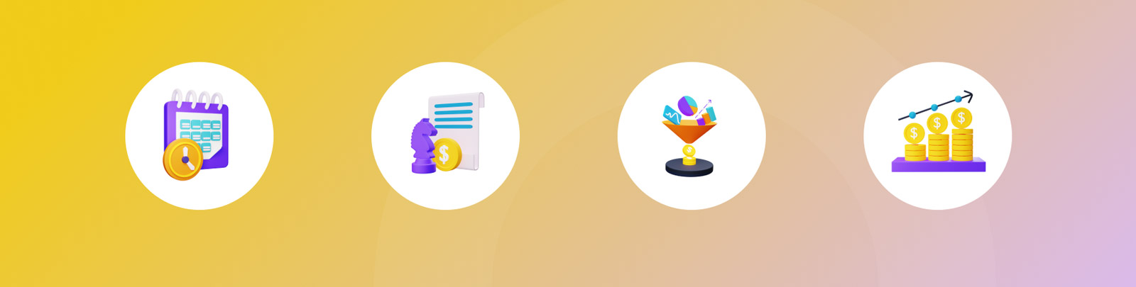  3D商务数据图标模型Blender