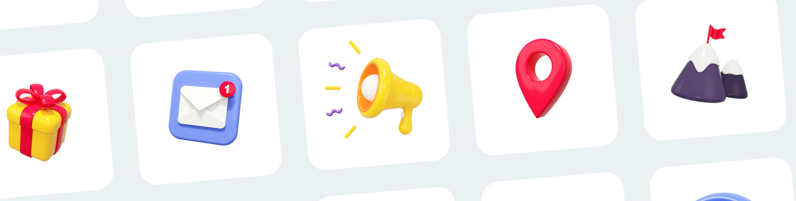 3D基础图标素材模型Blender