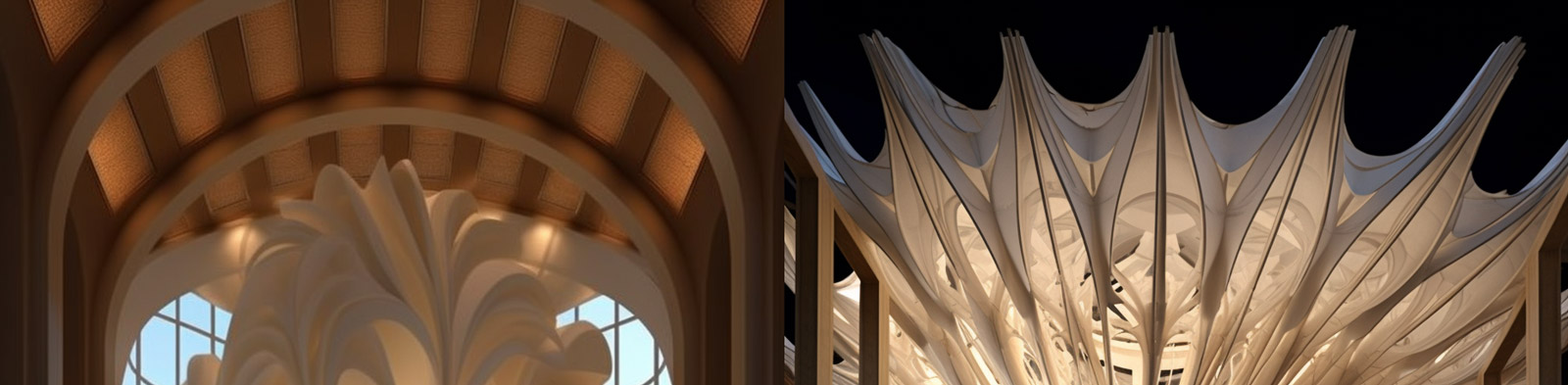 艺术树木建筑造型Midjourney咒语