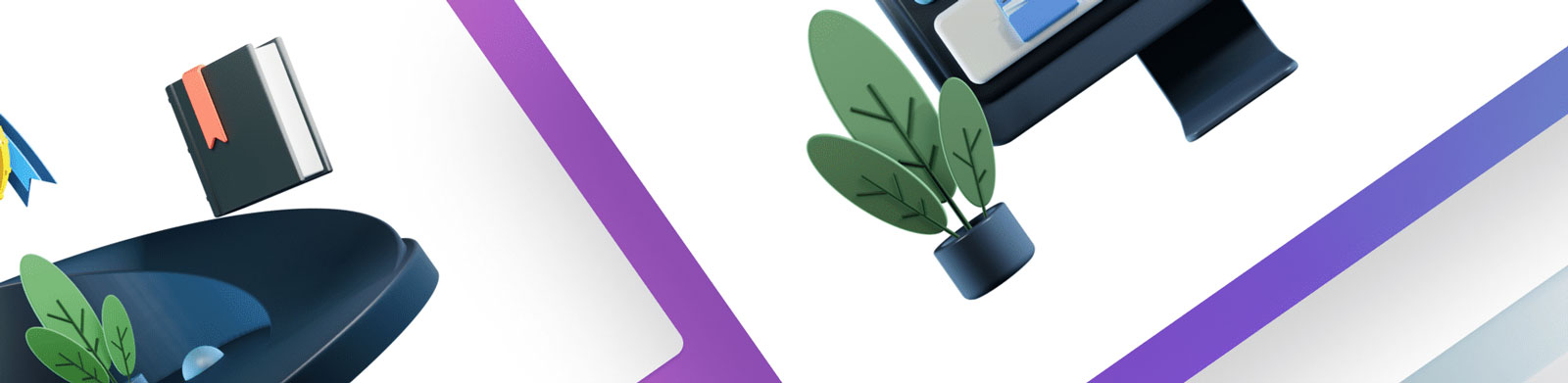  3D教育图标插图模型Blender