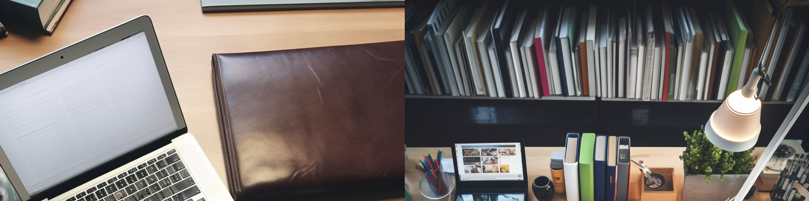 办公室桌面视图Midjourney关键词