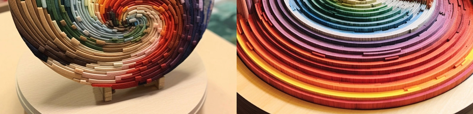 艺术微型山水螺旋Midjourney咒语