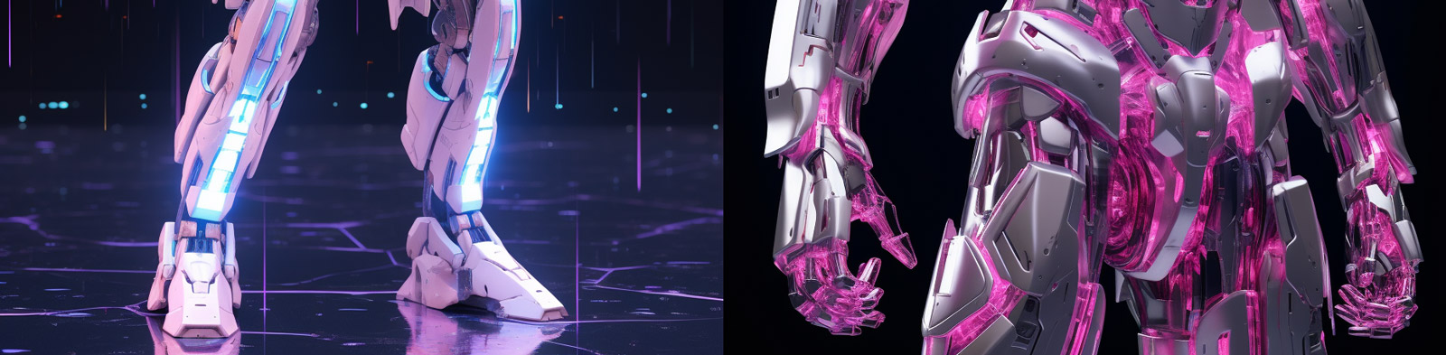 高达机器人模型Midjourney咒语