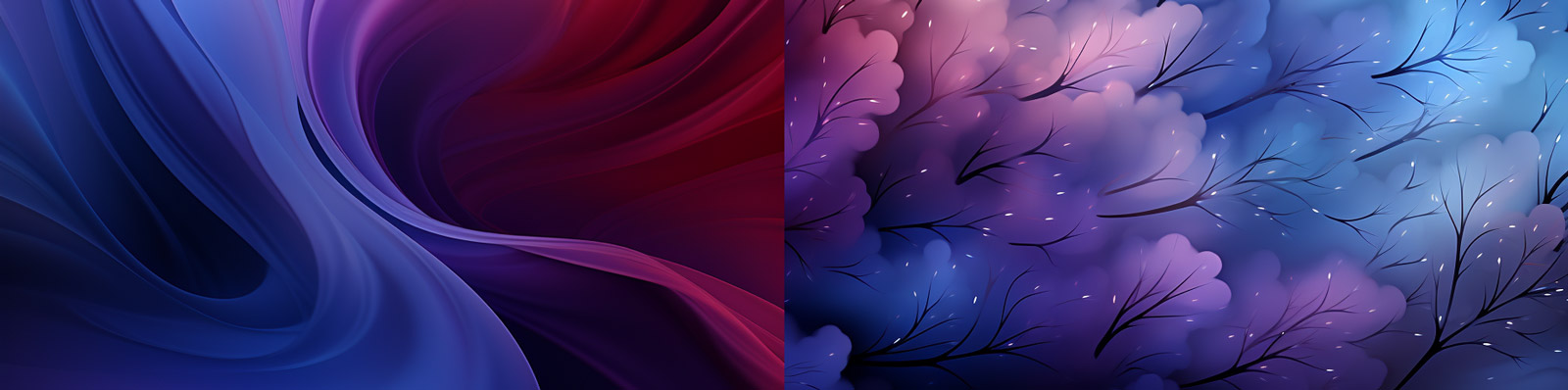 抽象彩色渐变海报背景Midjourney咒语