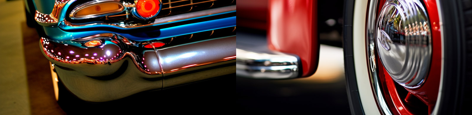 复古汽车灯光摄影Midjourney关键词