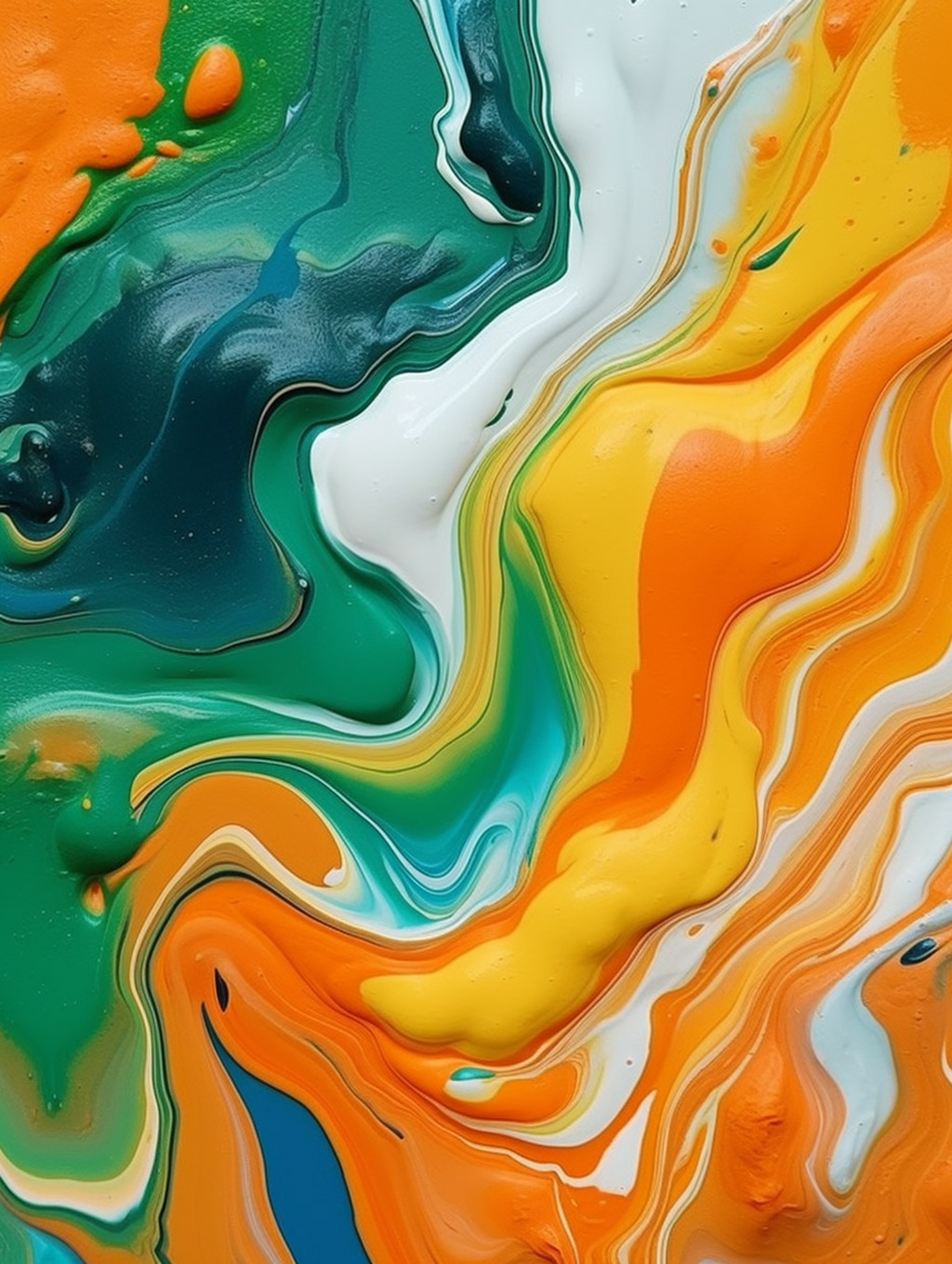 抽象艺术液体背景Midjourney咒语-Ai宇宙吧-