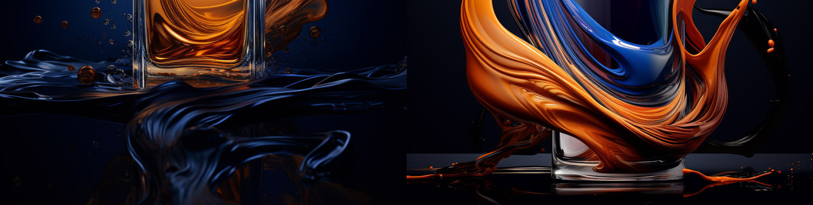 高端香水摄影海报背景Midjourney咒语