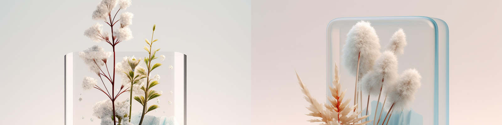 迷你冰山植物景观Midjourney咒语