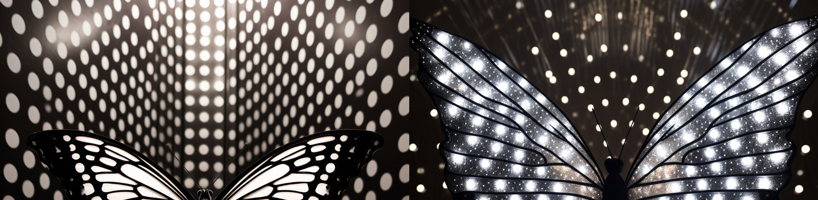 蝴蝶艺术舞台背景Midjourney关键词