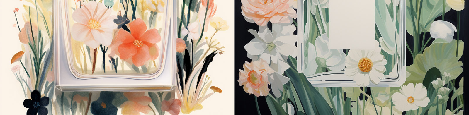 香奈儿香水广告海报Midjourney关键词