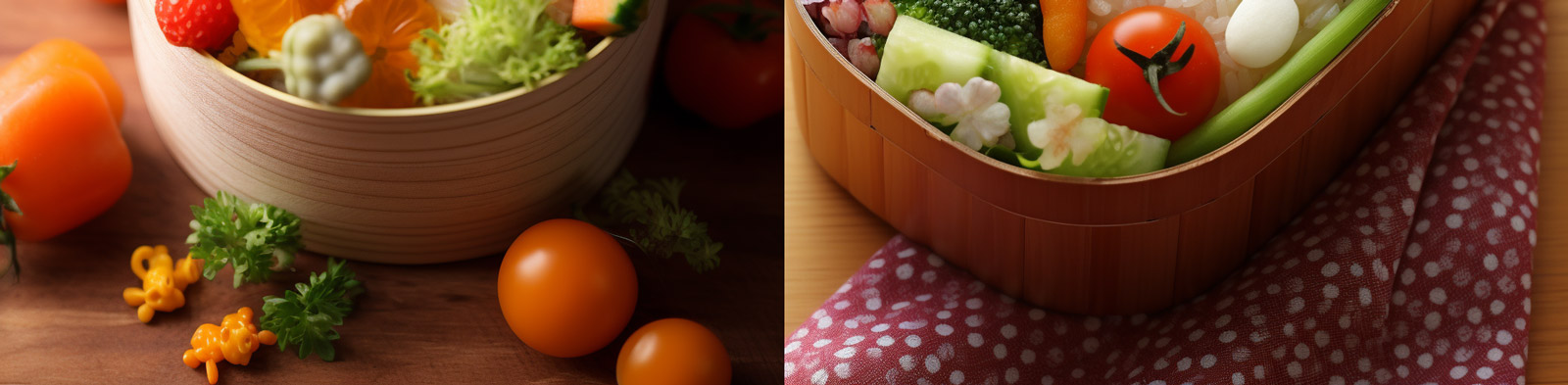 可爱卡通动物儿童便当Midjourney关键词