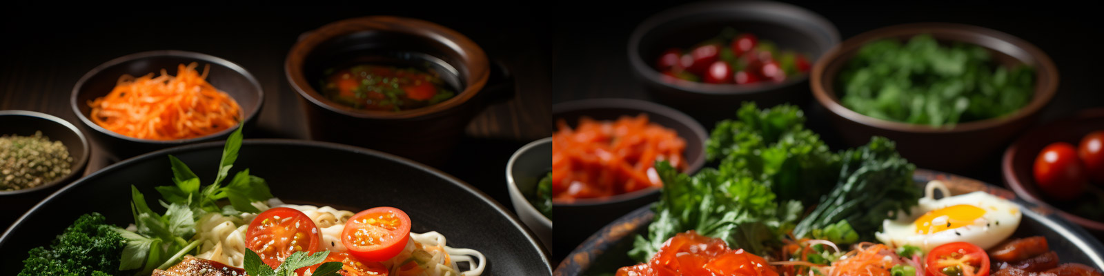 美味美食流心鸡蛋拉面碗摄影Midjourney关键词咒语分享