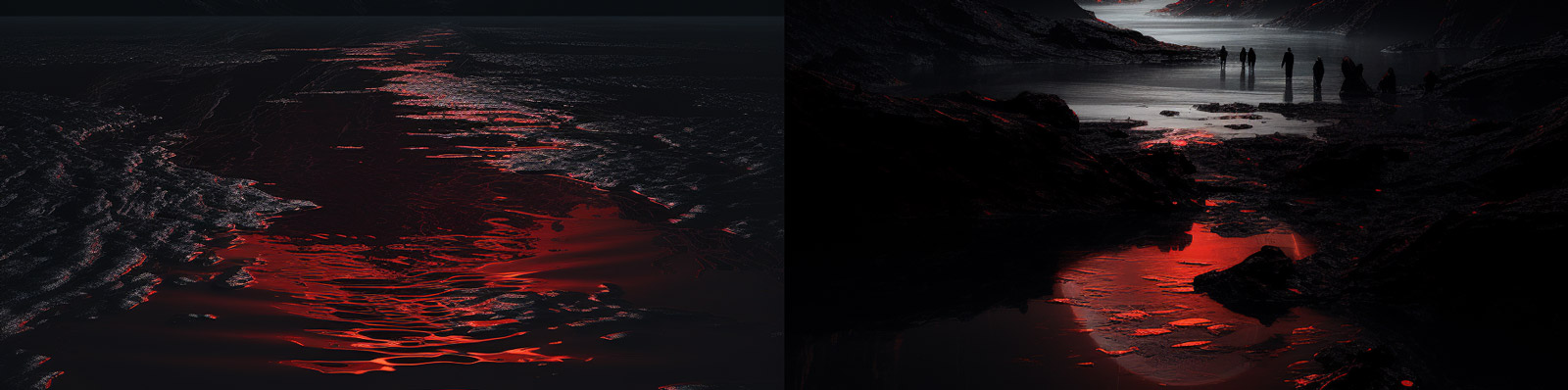 数字艺术星球山脉图像Midjourney关键词