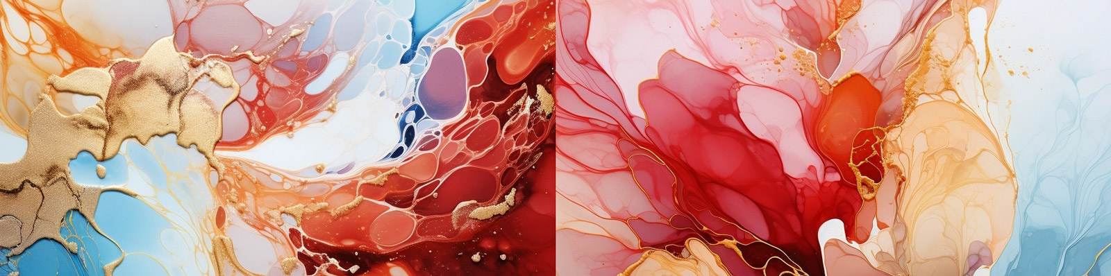 彩色抽象烫金大理石背景Midjourney关键词