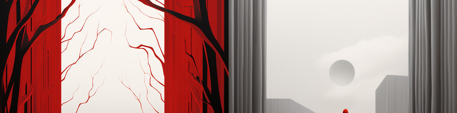 东方艺术极简主义舞台设计Midjourney关键词