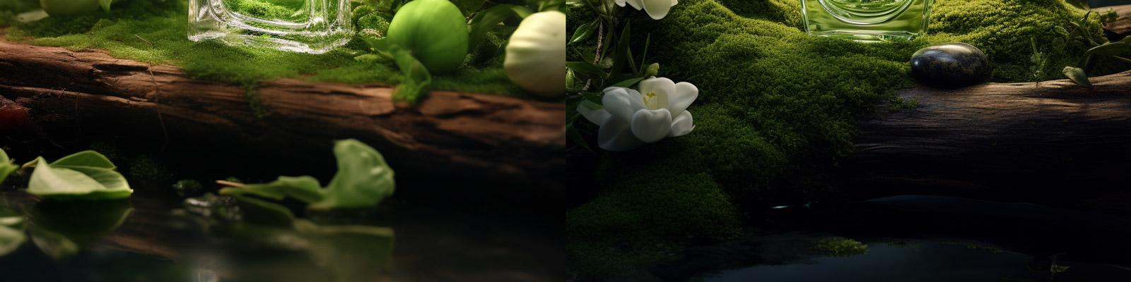 天然植物香水产品摄影广告Midjourney咒语