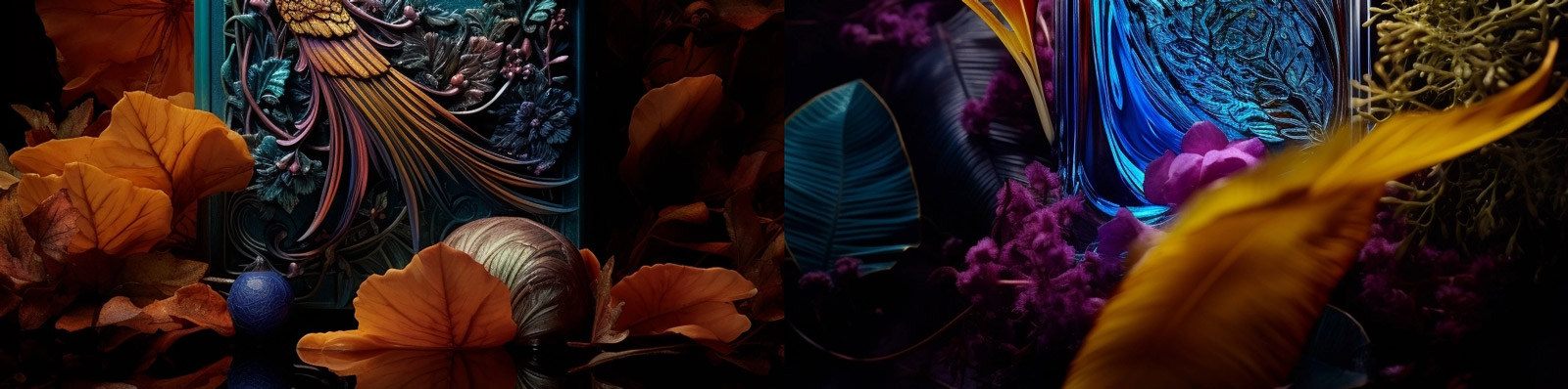 高端香水包装广告海报Midjourney咒语