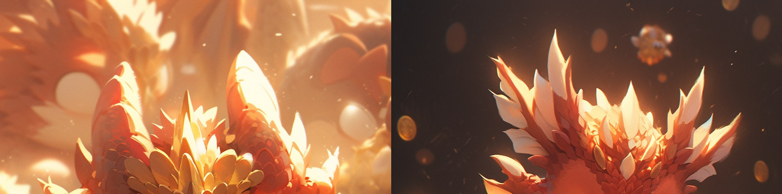 动漫卡通可爱中国龙宝宝龙年富贵龙形象Midjourney咒语