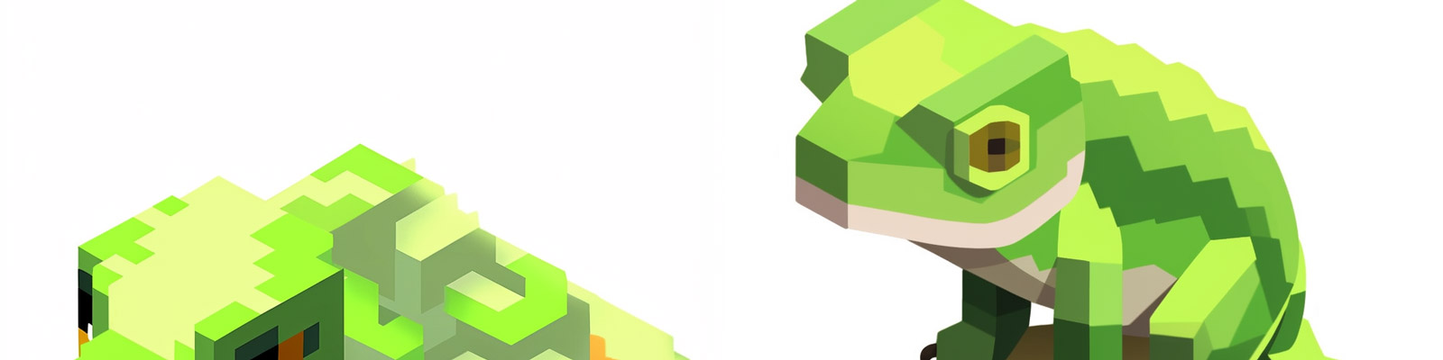 乐高动物拼插玩具等距插图Midjourney咒语