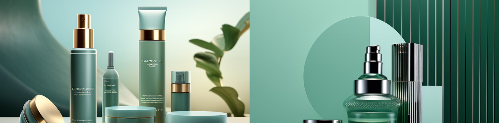 化妆品护肤品套装广告海报Midjourney咒语