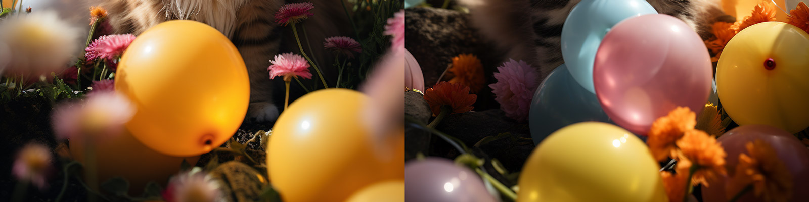 逼真可爱长毛猫咪摄影照片特写动物写真Midjourney关键词咒语分享