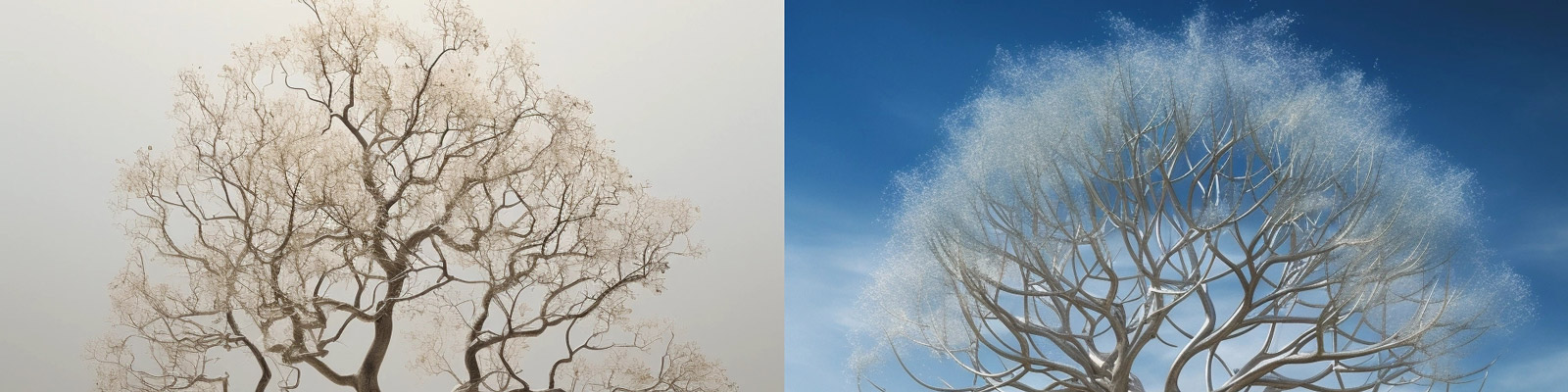 抽象艺术树的生命封面海报Midjourney咒语