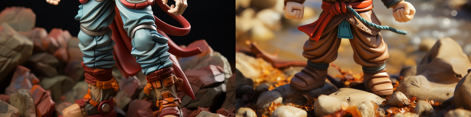 专业逼真漫画3D玩具人偶模型玩具Midjourney关键词咒语分享