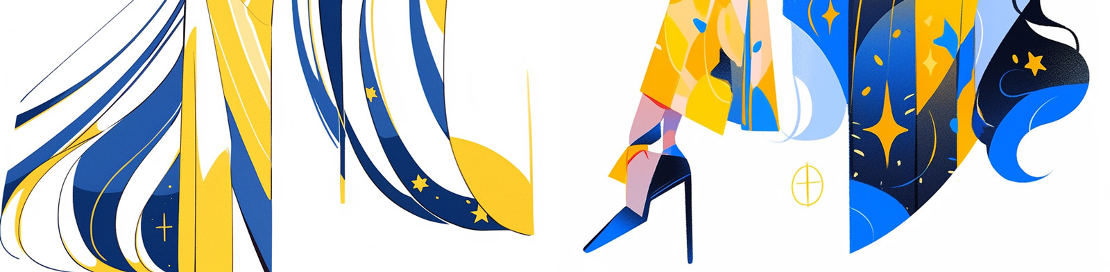 手绘大胆图像风格女孩Midjourney关键词