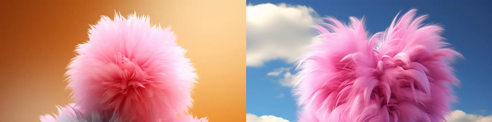 时尚彩色羽毛概念艺术数字流行立体感摄影背景Midjourney关键词咒语分享