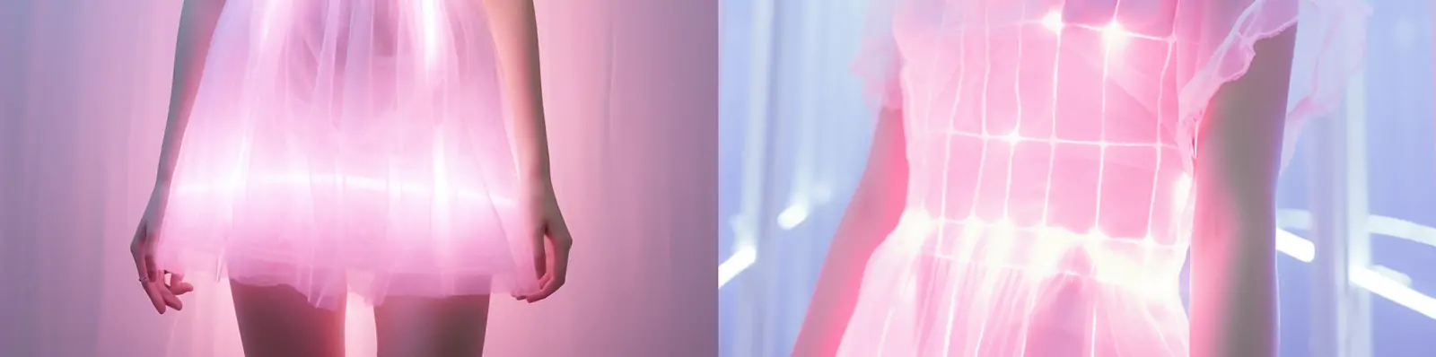 时尚潮流艺术女孩人物模特薄纱服装艺术摄影写真海报Midjourney关键词咒语分享