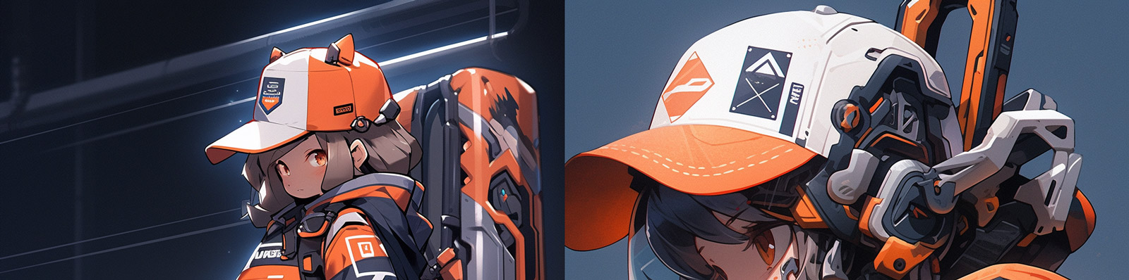 超现实动漫卡通神秘间谍黑客人物科技工作场景插图Midjourney关键词咒语