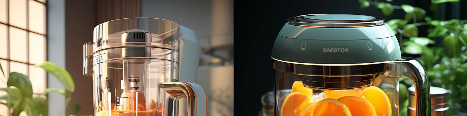 时尚潮流果汁榨汁机料理机造型电商产品广告摄影宣传海报Midjourney关键词咒语